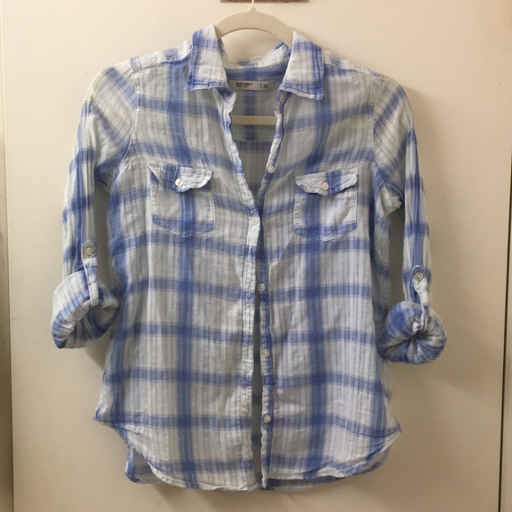 Old Navy button up top